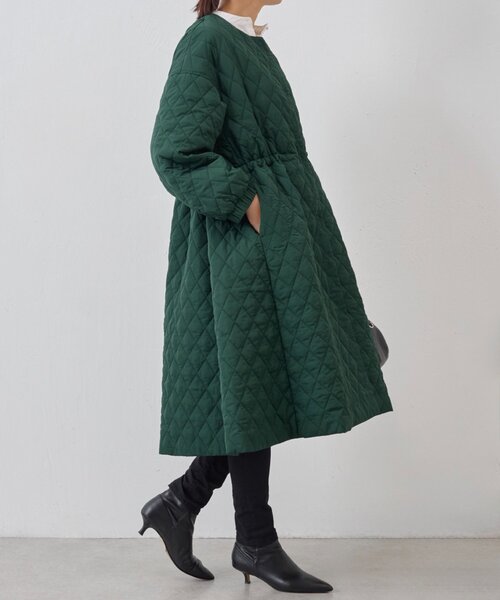 BEARDSLEY（ビアズリー） コート アウター 袖バルーンキルトコート