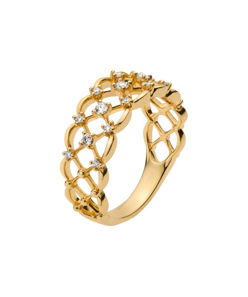 VENDOME AOYAMA（ヴァンドーム青山） 指輪 リング K18 レース