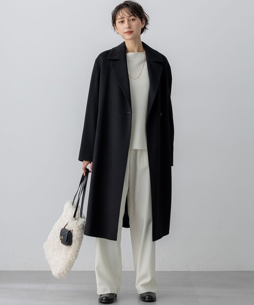 23区（ニジュウサンク） コート チェスターコート MTRカシミヤビーバー