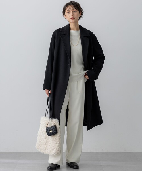 23区（ニジュウサンク） コート チェスターコート MTRカシミヤビーバー