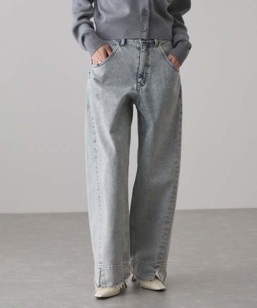 ADAM ET ROPE'（アダムエロペ） ジーンズ デニム デニムパンツ ルーズ