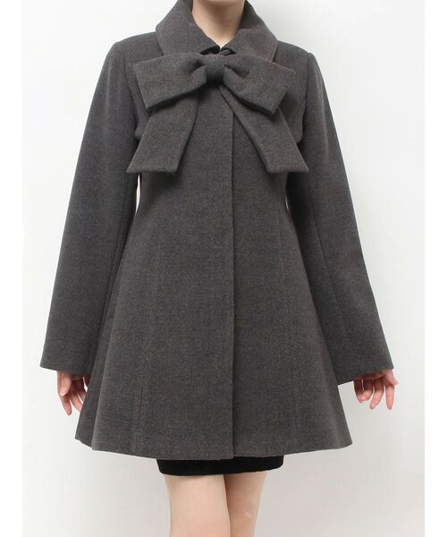RESEXXY（リゼクシー） コート アウター ビッグリボンミディコート