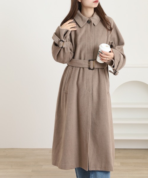 FUNALIVE（ファンアライブ） ステンカラーコート コート ステンカラー