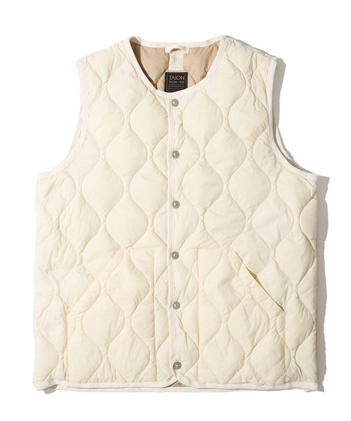 TAION（タイオン） ダウンベスト ベスト 「TAION / タイオン」MILITARY