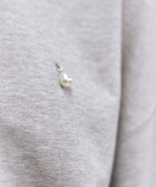 JOSE MOON（ジョゼムーン） パーカー SLIT SHORT HOODIE/スリット