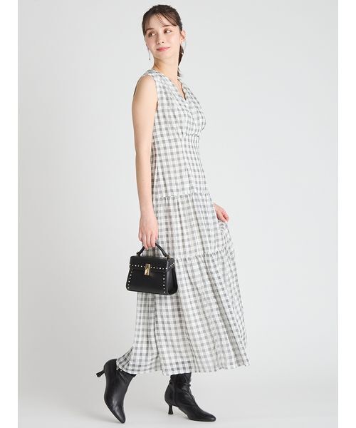 CELFORD（セルフォード） ワンピース サッカーチェックワンピース