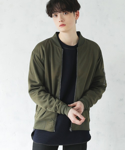 ASTRONOMY ma1 ma-1 ハイブリッドストレッチMA-1ジャケット メンズ