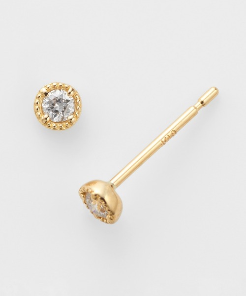 agete（アガット） ピアス K18ピアス（10133112069） レディース