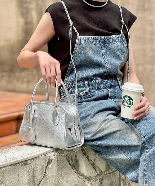 Whim Gazette（ウィム ガゼット） ボストンバッグ 「Hoaw.」ミニ