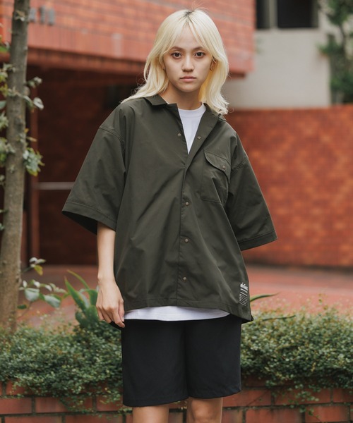 WILD THINGS（ワイルドシングス） tシャツ OPEN COLLAR POCKET SHIRT