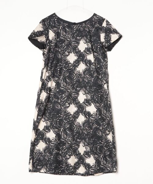 マックスマーラ 白タグ フォーマル ワンピース 40 黒 ブラック