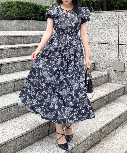 ROYAL PARTY（ロイヤルパーティー） ワンピース オリジナル花柄ロング