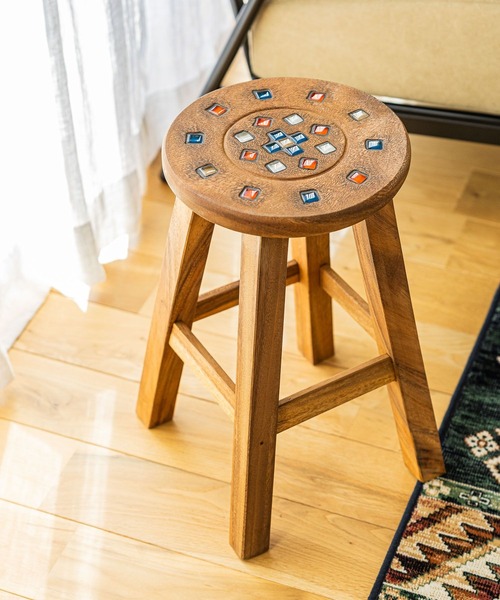 niko and…（ニコアンド） 家具 オリジナルクリスタルハイスツール