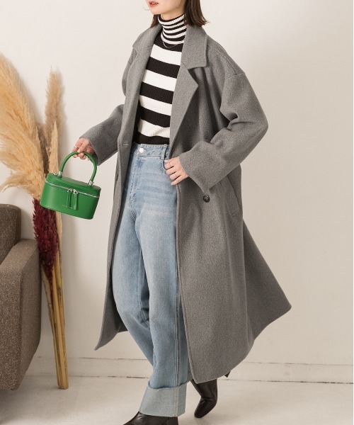 ad thie（アドティエ） コート チェスターコート ダブル チェスター