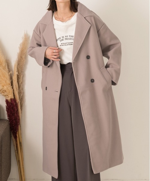 ad thie（アドティエ） コート チェスターコート ダブル チェスター