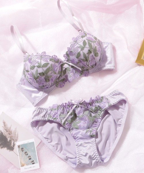 Lace Ladies（レースレディース） ブラジャー ショーツセット リボン