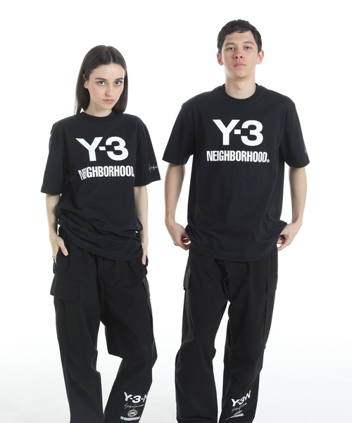 Y-3 tシャツ NBHD LOGO TEE メンズ レディース : ZOZOTOWN Yahoo!店