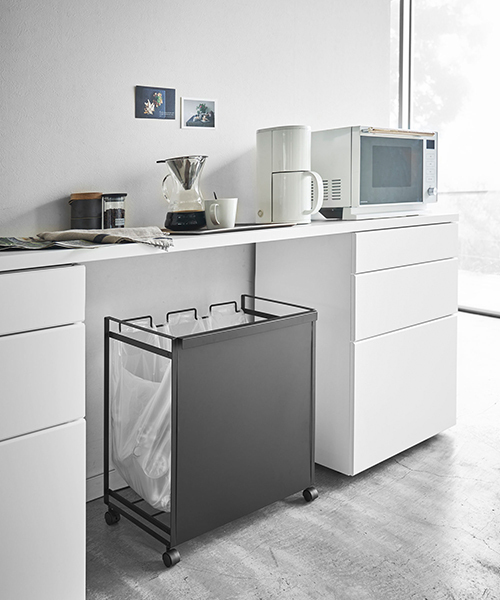 tower ゴミ箱 ダストボックス tower（タワー）目隠し分別ダストワゴン