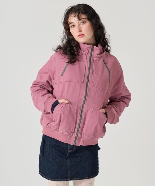 TINA：JOJUN（ティーナジョジュン） コート アウター ジップアップ