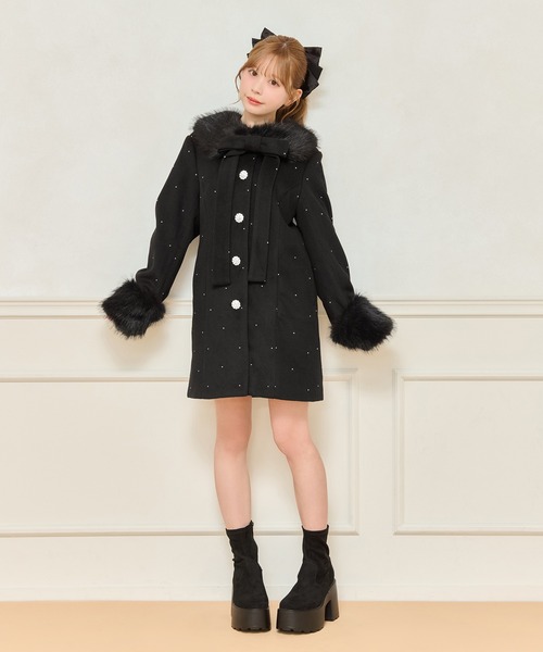 apres jour（アプレジュール） コート アウター フロントリボン袖