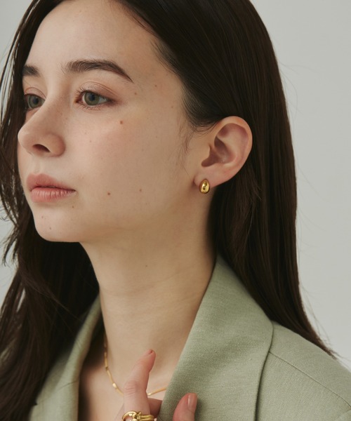 ciite' ピアス 「 金属アレルギー対応 」 ミニドロップピアス