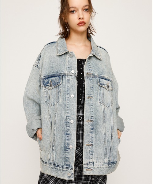 SLY（スライ） デニムジャケット gジャン 4XL DENIM JK-C フォー