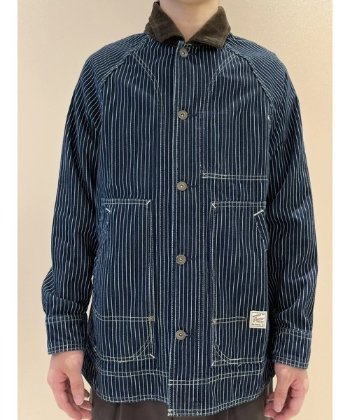 GAP（ギャップ） デニムジャケット gジャン デニム ストライプ チョア