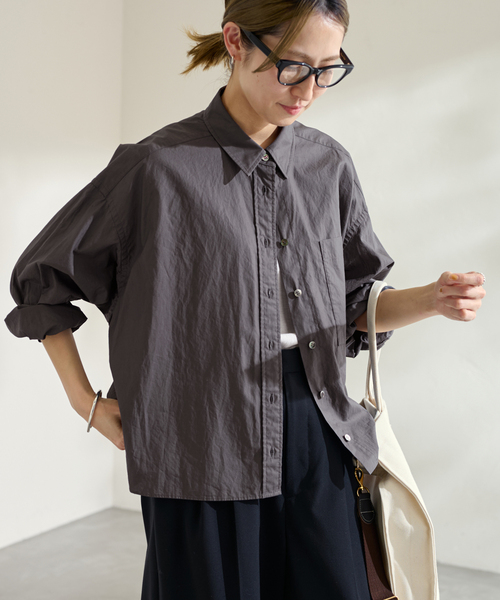 FRAMeWORK（フレームワーク） シャツ ブラウス BOXY シャツ レディース