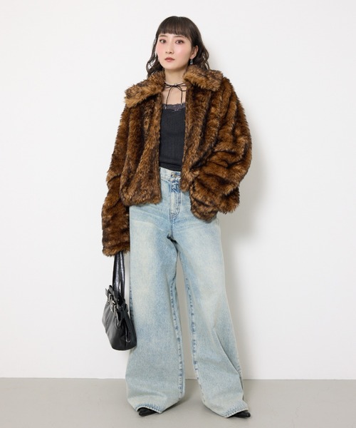 SLY（スライ） ジーンズ デニム デニムパンツ WIDE LEG PT-C ワイド