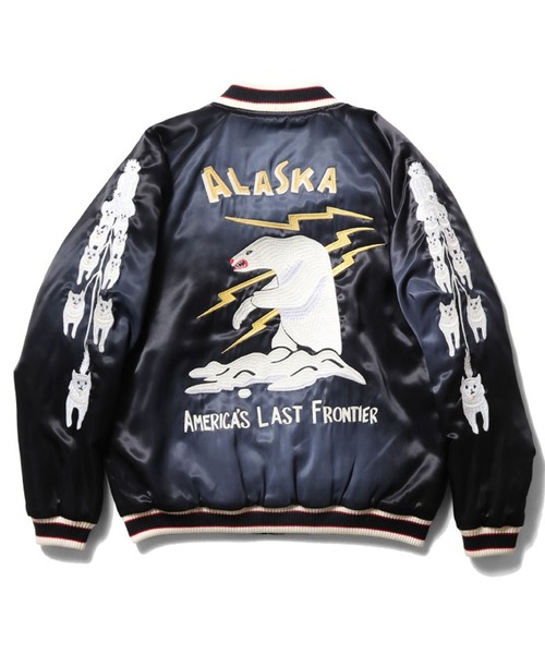 HOUSTON（ヒューストン） スカジャン ヴィンテージ加工 スカジャン