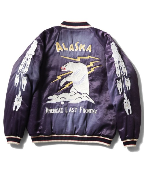 HOUSTON（ヒューストン） スカジャン ヴィンテージ加工 スカジャン