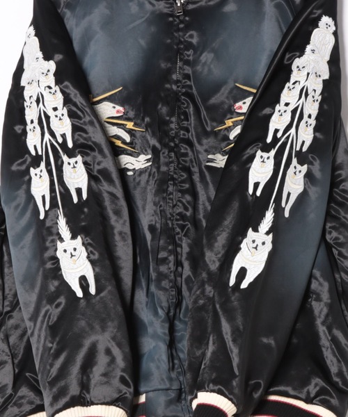 HOUSTON（ヒューストン） スカジャン ヴィンテージ加工 スカジャン