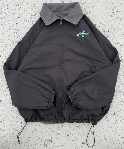 Remember. ブルゾン アウター Nylon×Freece Reversible Jacket