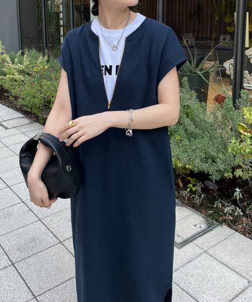 DouDou（ドゥドゥ） ワンピース 「SAKURA×こっち企画」前後2WAYジップ