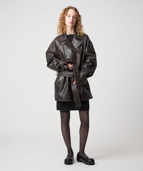 life with flowers ライダースroku 6 cityshop 6 レザージャケット