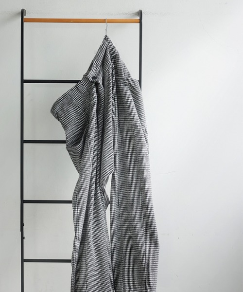 antiqua（アンティカ） パンツ 千鳥柄 サルエルパンツ レディース