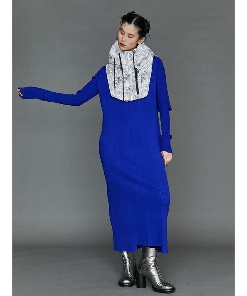 UN3D.（アンスリード） ワンピース I LINE KT OP / アイラインニット