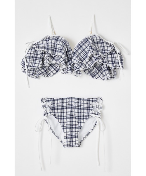 rienda（リエンダ） 水着 マルチファブリックフリルワイヤーカップ