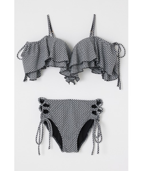 rienda（リエンダ） 水着 マルチファブリックフリルワイヤーカップ