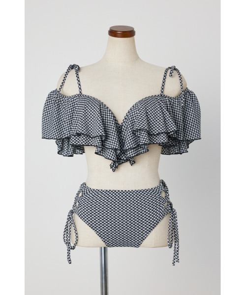 rienda（リエンダ） 水着 マルチファブリックフリルワイヤーカップ