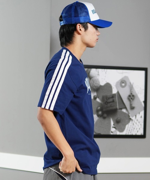 adidas（アディダス） tシャツ 半袖Tee/半袖Tシャツ スリーストライプ