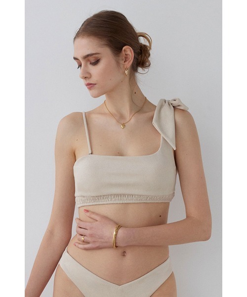 ALEXIA STAM（アリシアスタン） 水着 Amelia /ワンショルダーリボン