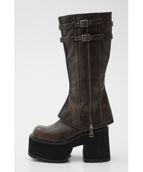 SLY（スライ） ブーツ CHUNK SOLE COVERED BOOTS チャンクソール