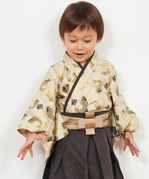 SweetMommy（スウィートマミー） 着物 2ピース コットン 本格キッズ袴