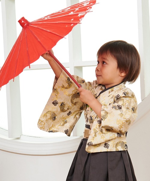 SweetMommy（スウィートマミー） 着物 2ピース コットン 本格キッズ袴
