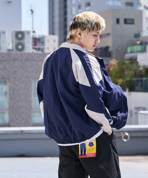 ROOP TOKYO ジャージ 配色切り替えトラックジャケット メンズ