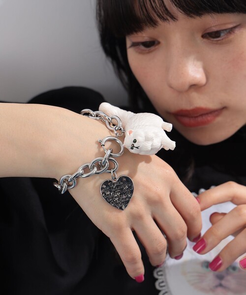 mmts（マミタス） ブレスレット 猫ブレスレット レディース : ZOZOTOWN
