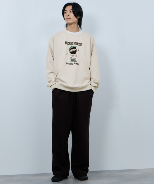 トレーナー スウェット OZZY ヒゲダンボールトレーナー メンズ