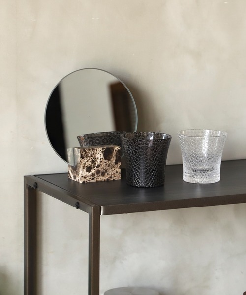 DULTON（ダルトン） 鏡 MIRROR WITH STEEL FRAME SATIN FINISH/ミラー