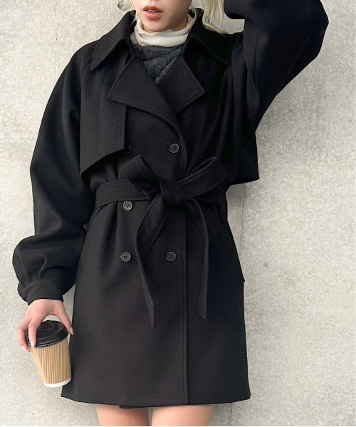 SpRay（スプレイ） トレンチコート コート エコウールボリュスリミニ